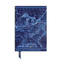 Montblanc blocco note #146 a righe Meisterstück Around the World in 80 Days blu 134713