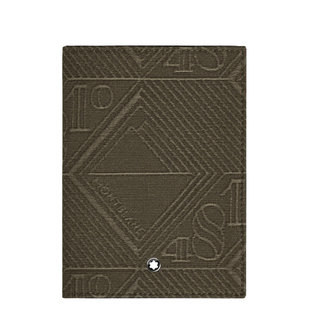 Montblanc custodia per passaporto 4810 kaki verde 220265