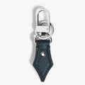 Montblanc portachiavi pennino tweed blu 220358