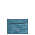 Montblanc porta carte 5 scomparti 4810 Blu Fumé 199349