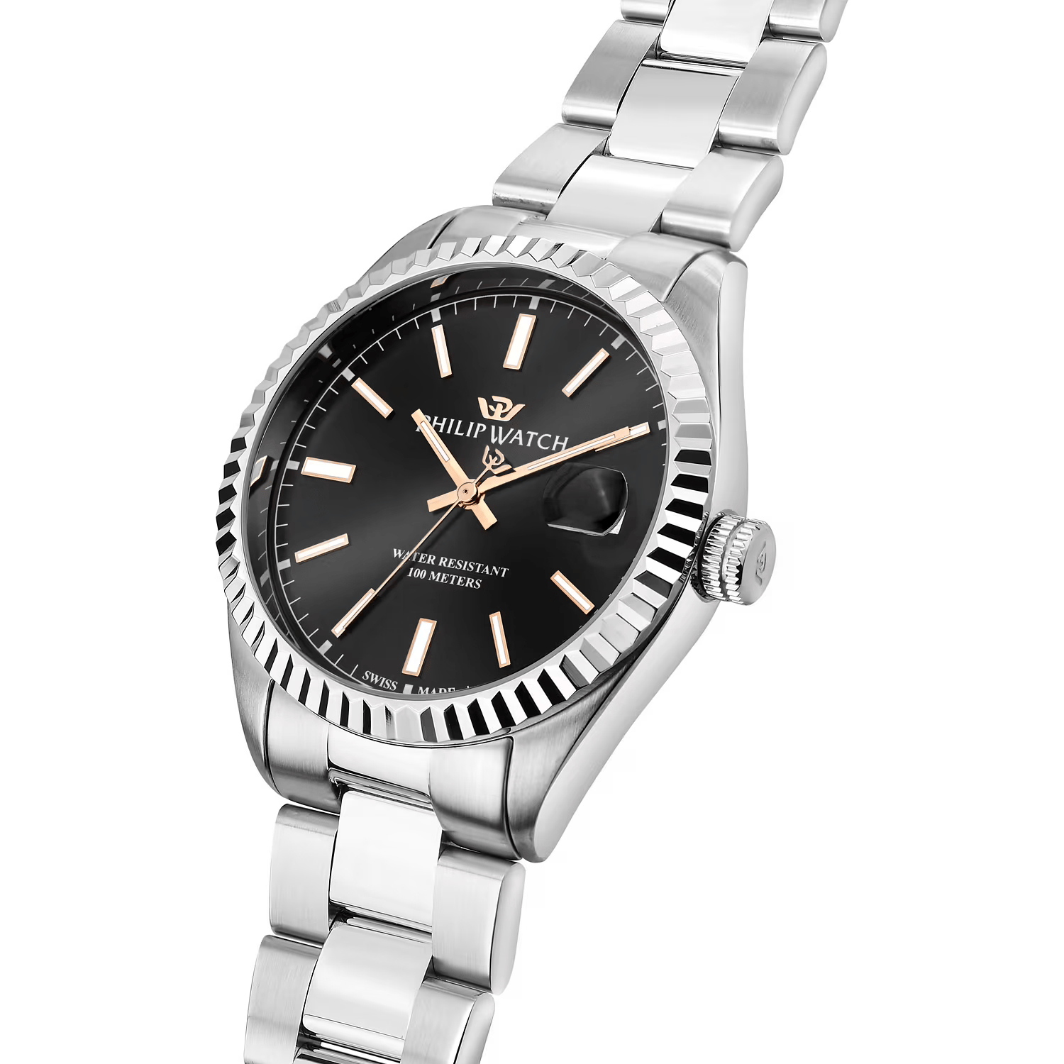 Philip Watch Caribe Urban quarzo – Quadrante grigio R8253597116