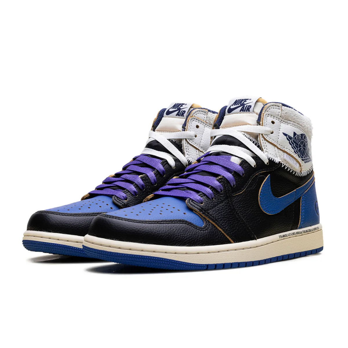Jordan 1 Retro High OG SP Fragment x Union LA Sport Royal
