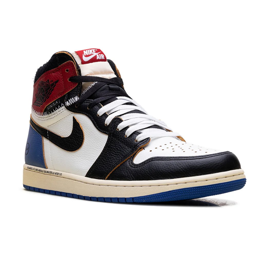 Jordan 1 Retro High OG SP Fragment x Union LA Varsity Red Sport Royal