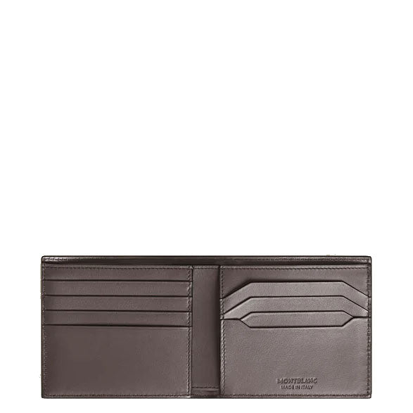 Montblanc portafoglio 4810 8 scomparti grigio caldo 198807