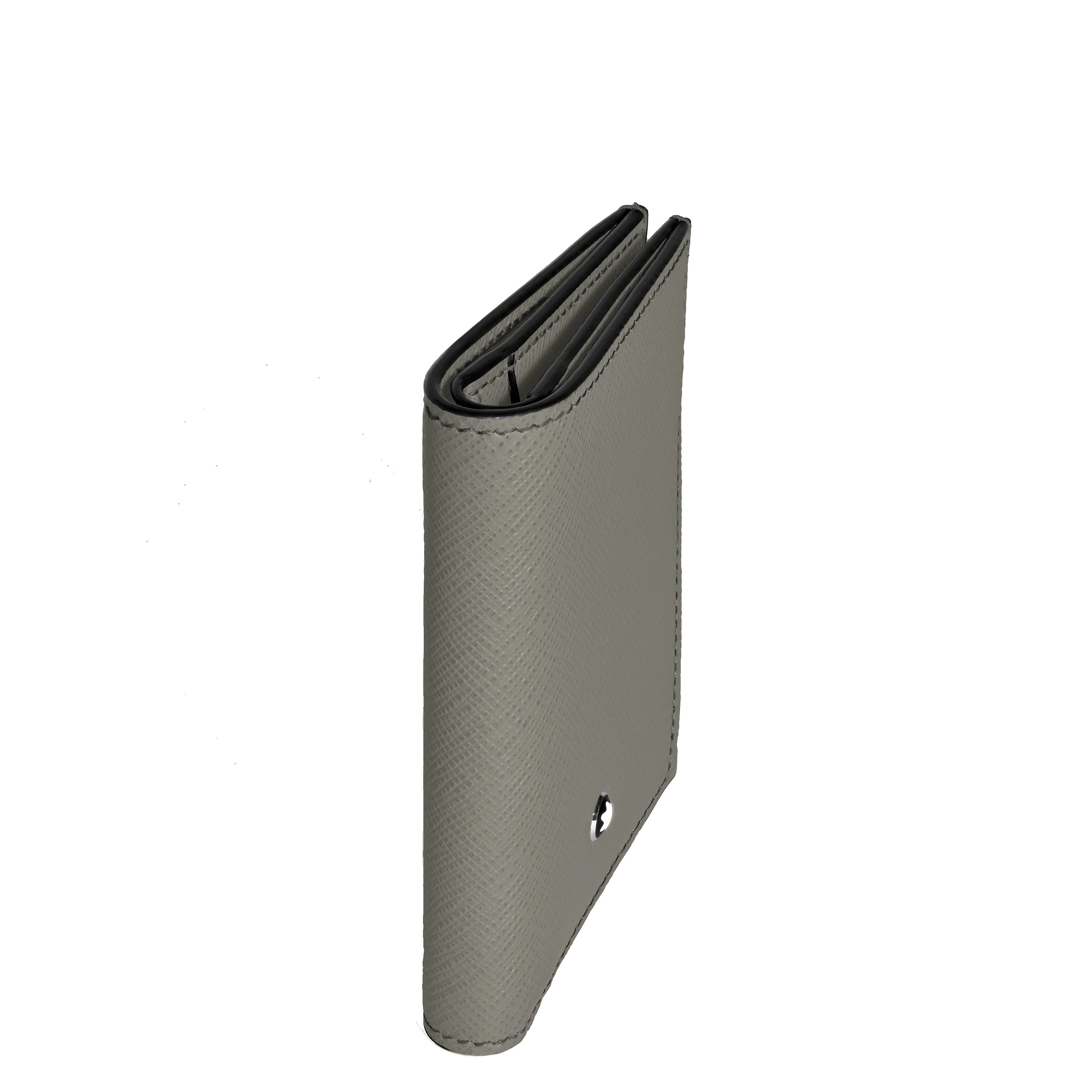 Montblanc portafoglio mini 4 scomparti Sartorial grigio medio 199374
