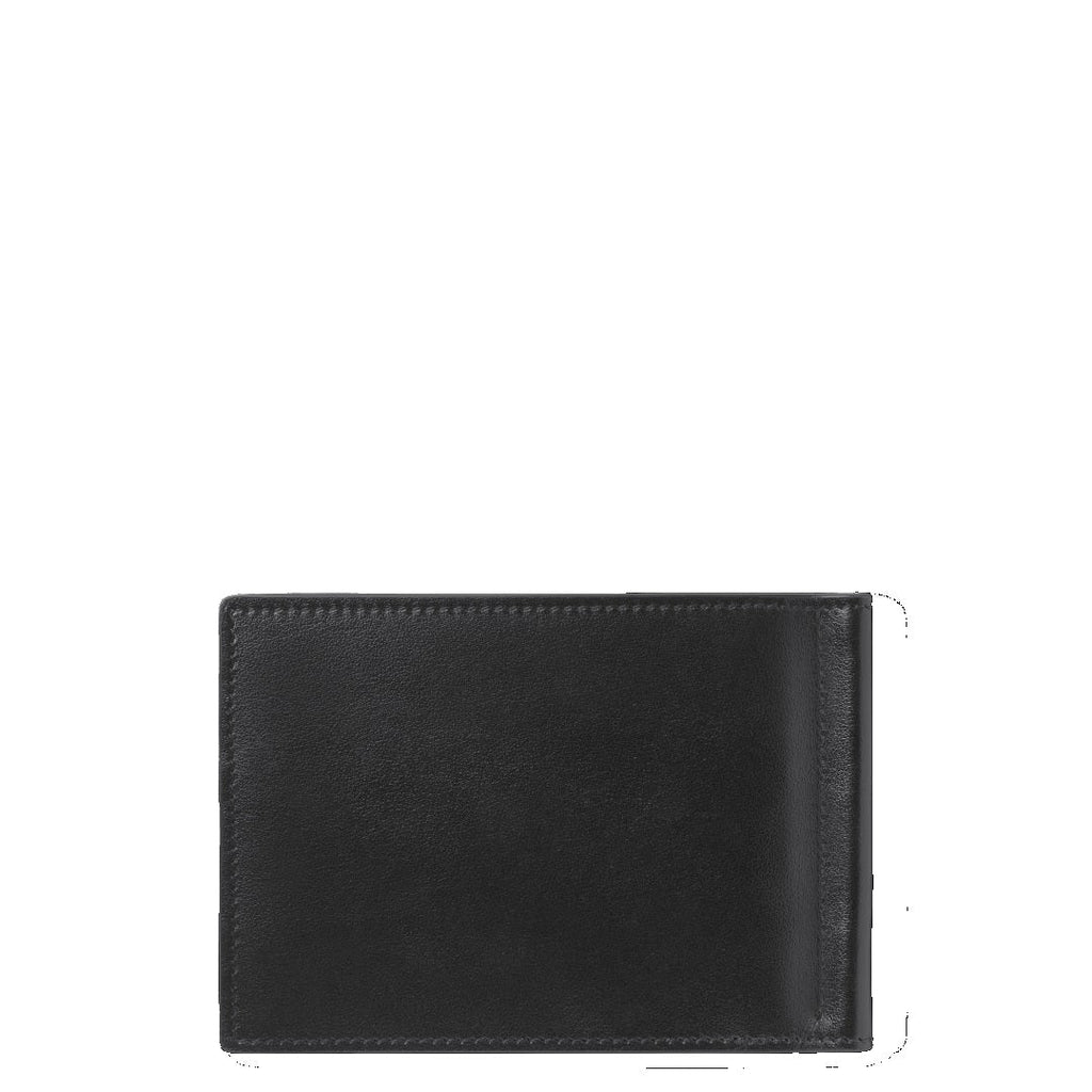 Montblanc Portafoglio Meisterstück 6 scomparti con fermasoldi nero 198313