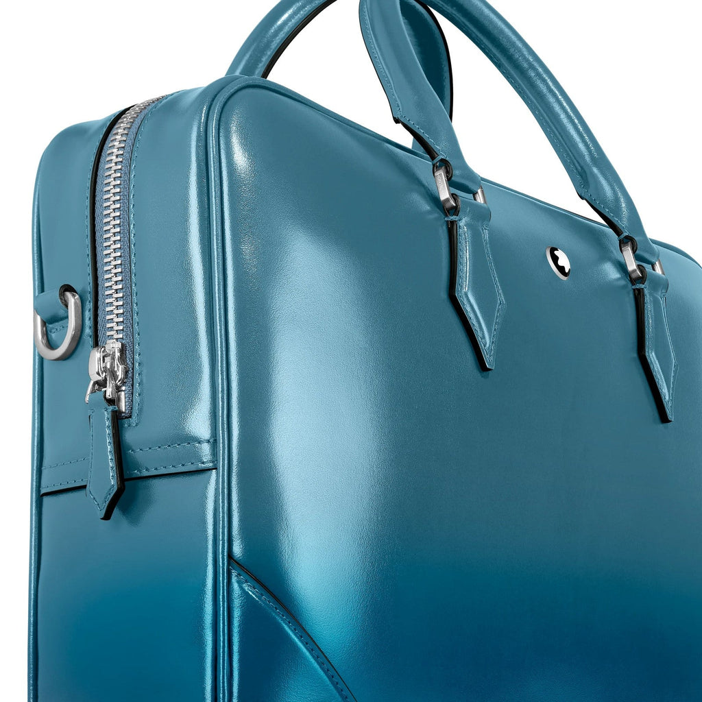 Montblanc portadocumenti Meisterstück blu fumé sfumato 199272
