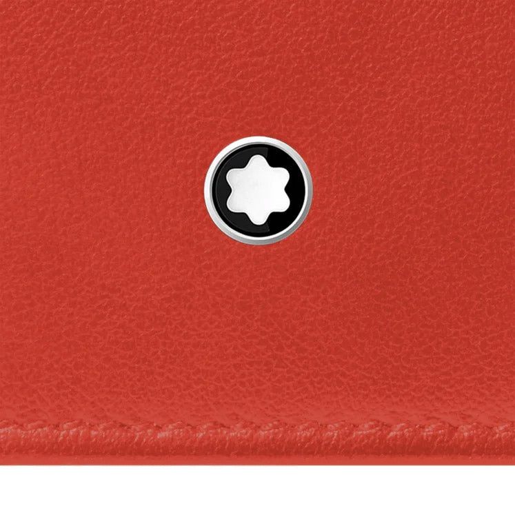 Montblanc portafoglio Soft Continental nano corallo 198009