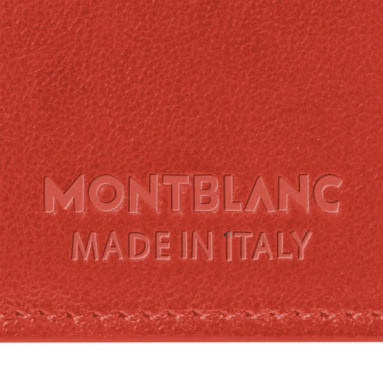 Montblanc portafoglio Soft Continental nano corallo 198009