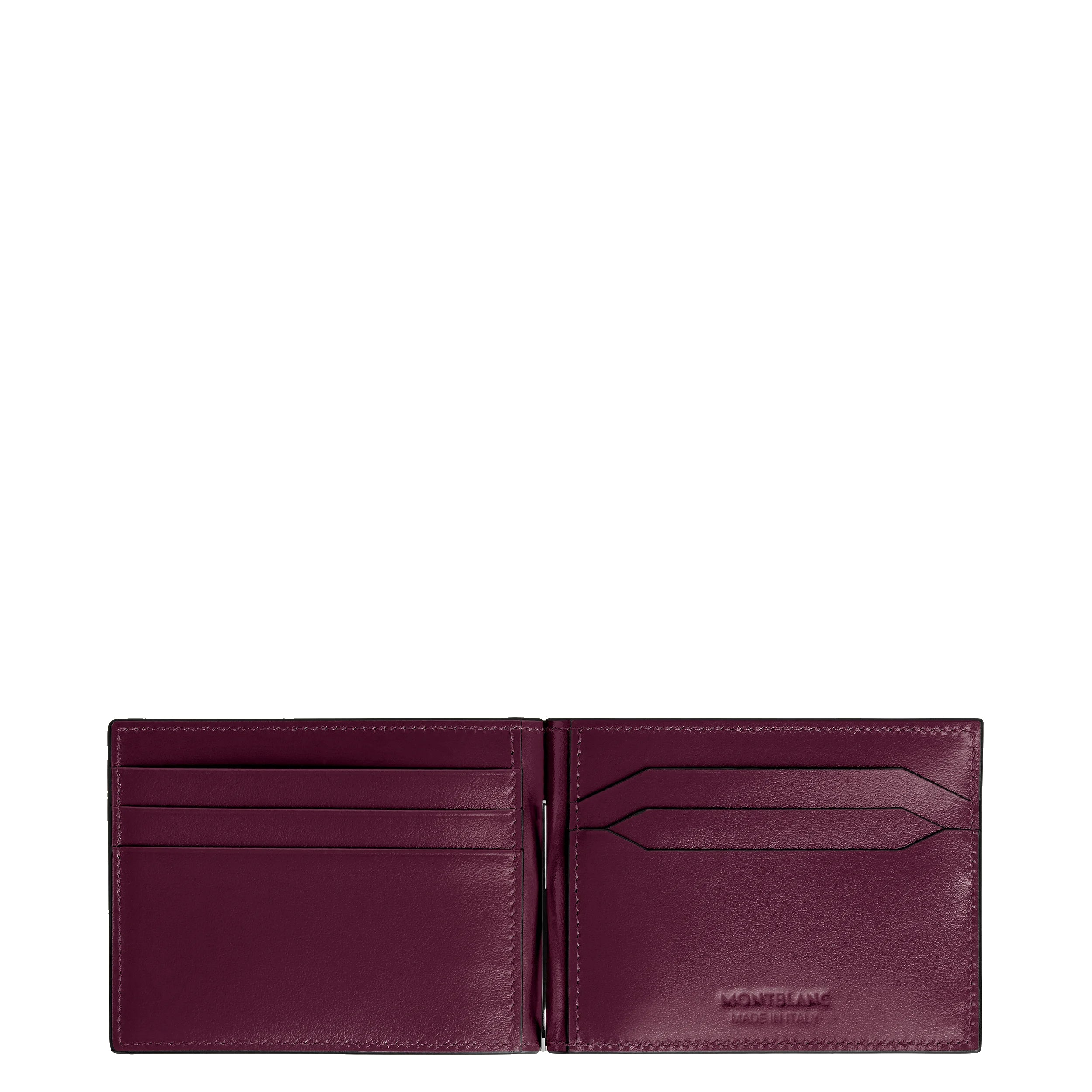Montblanc portafoglio 6 scomparti con fermasoldi Meisterstück Cassis 199301