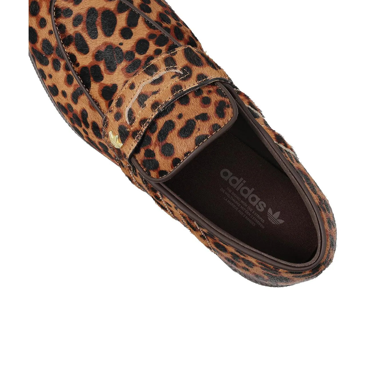 adidas Handball Spezial Loafer Leopard Print Dark Brown