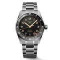 Longines orologio Spirit Zulu Time 39mm antracite automatico titanio L3.802.1.53.6