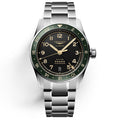 Longines orologio Spirit Zulu Time 39mm antracite automatico acciaio L3.802.4.63.6
