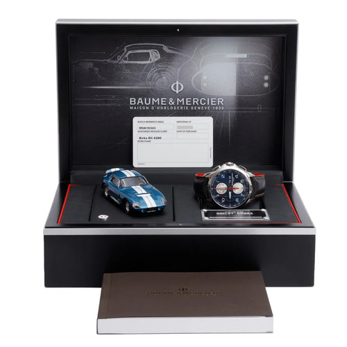 BAUME & MERCIER Mod. CLIFTON - SHELBY COBRA EDITION Chrono Automatic ***SPECIAL PRICE***