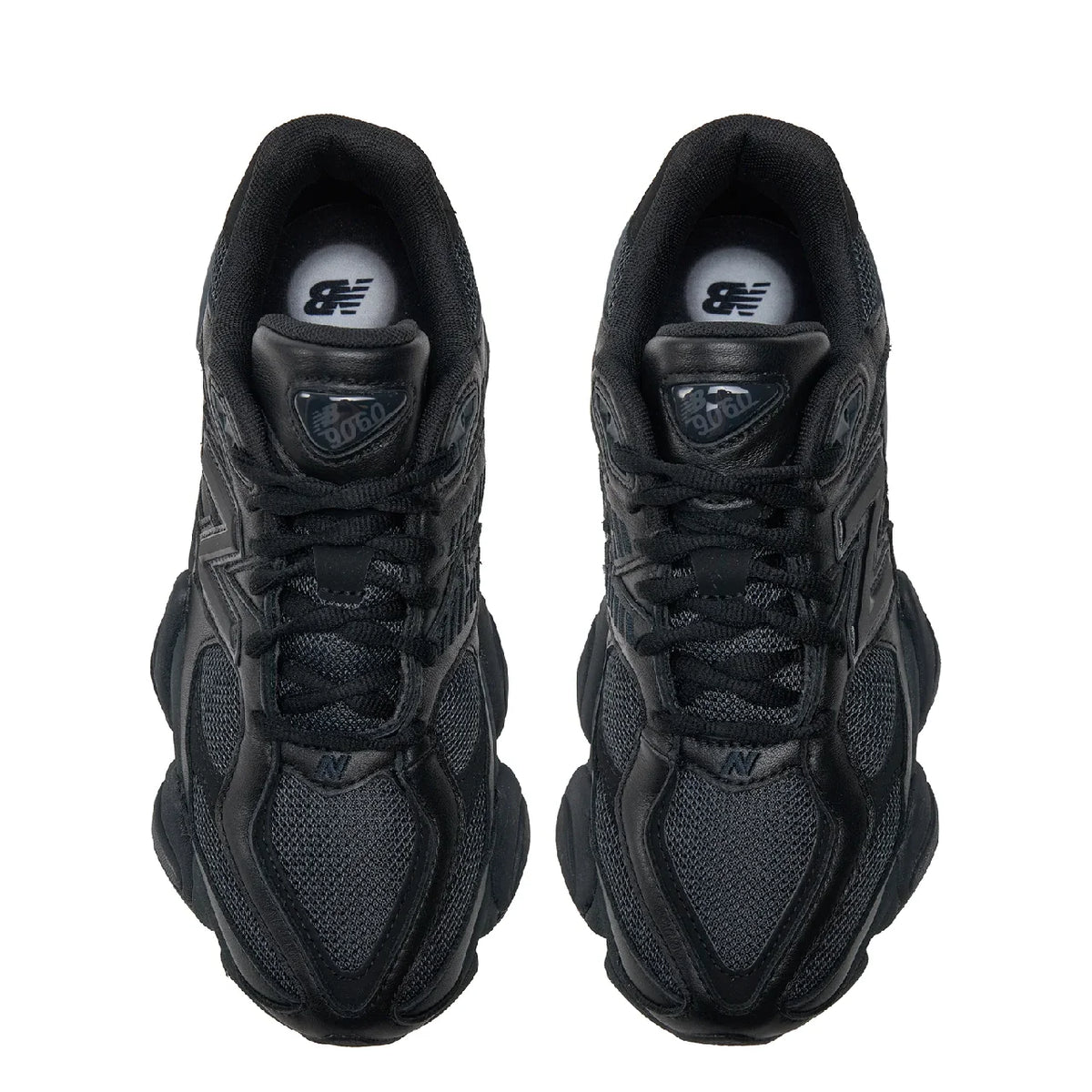 New Balance 9060 Triple Black Leather