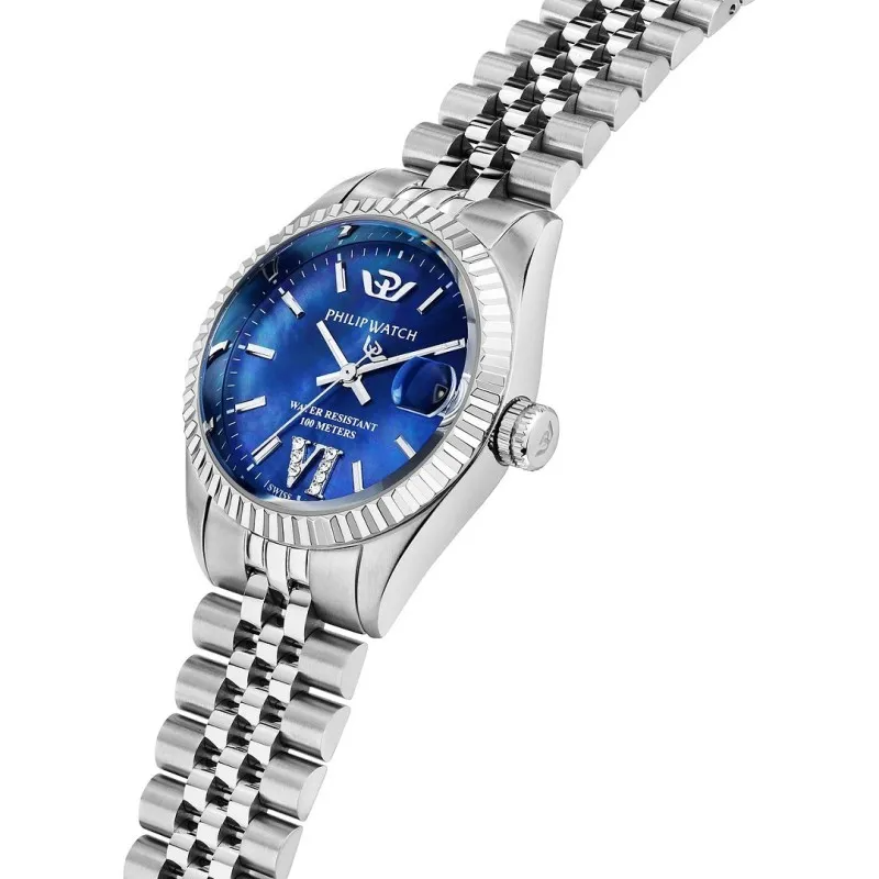Philip Watch Caribe Donna – con diamanti e finitura Swiss Made R8253597655