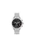 Philip Watch R8273665004 – Cronografo al quarzo Swiss Made, quadrante nero, cassa 41mm