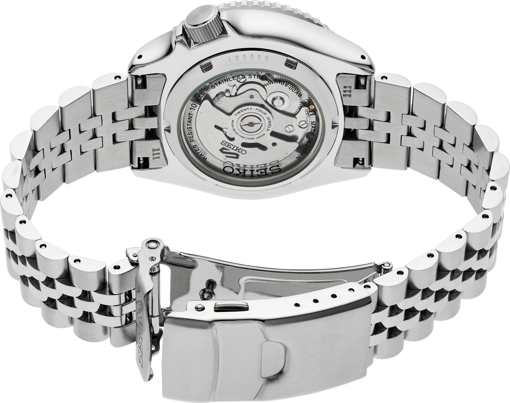 Seiko 5 Sports SSK035 – Automatico GMT, Quadrante Verde, 42,5mm, Acciaio, Codice prodotto SSK035