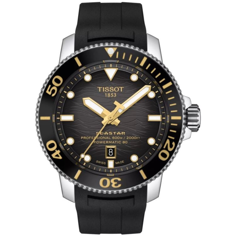 TISSOT Mod. SEASTAR PROFESSIONAL 600m / 2000ft -POWERMATIC 80