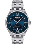 TISSOT Mod. CHEMIN DES TOURELLES - POWERMATIC 80 - BLUE, ROMAN INDEXES