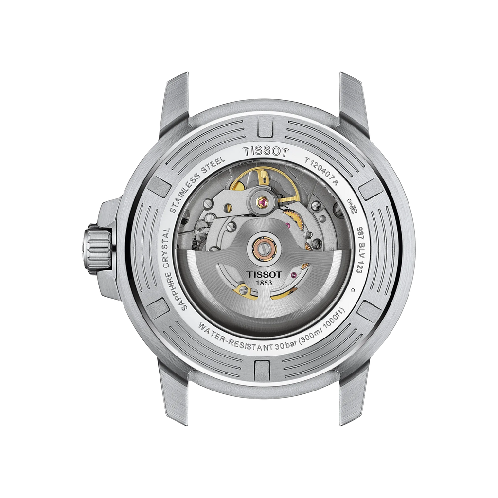Tissot Seastar 1000 Powermatic 80 – Automatico Swiss Made, verde, 43mm – Cod. T120.407.11.091.01