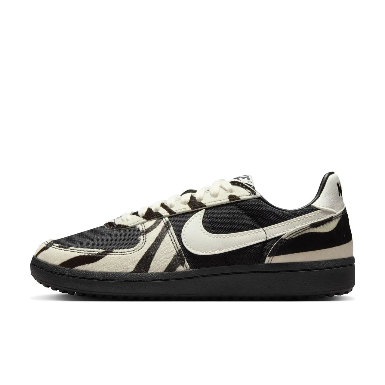 Nike Field General Black Sail Zebra Print