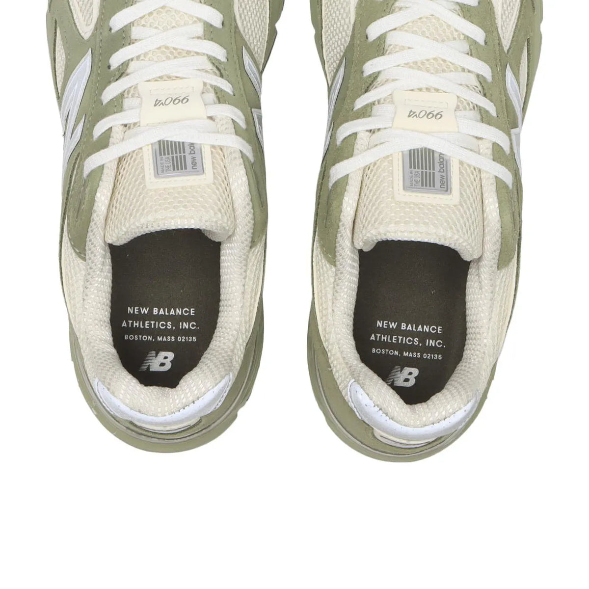 New Balance 990v4 MiUSA Olive Leaf