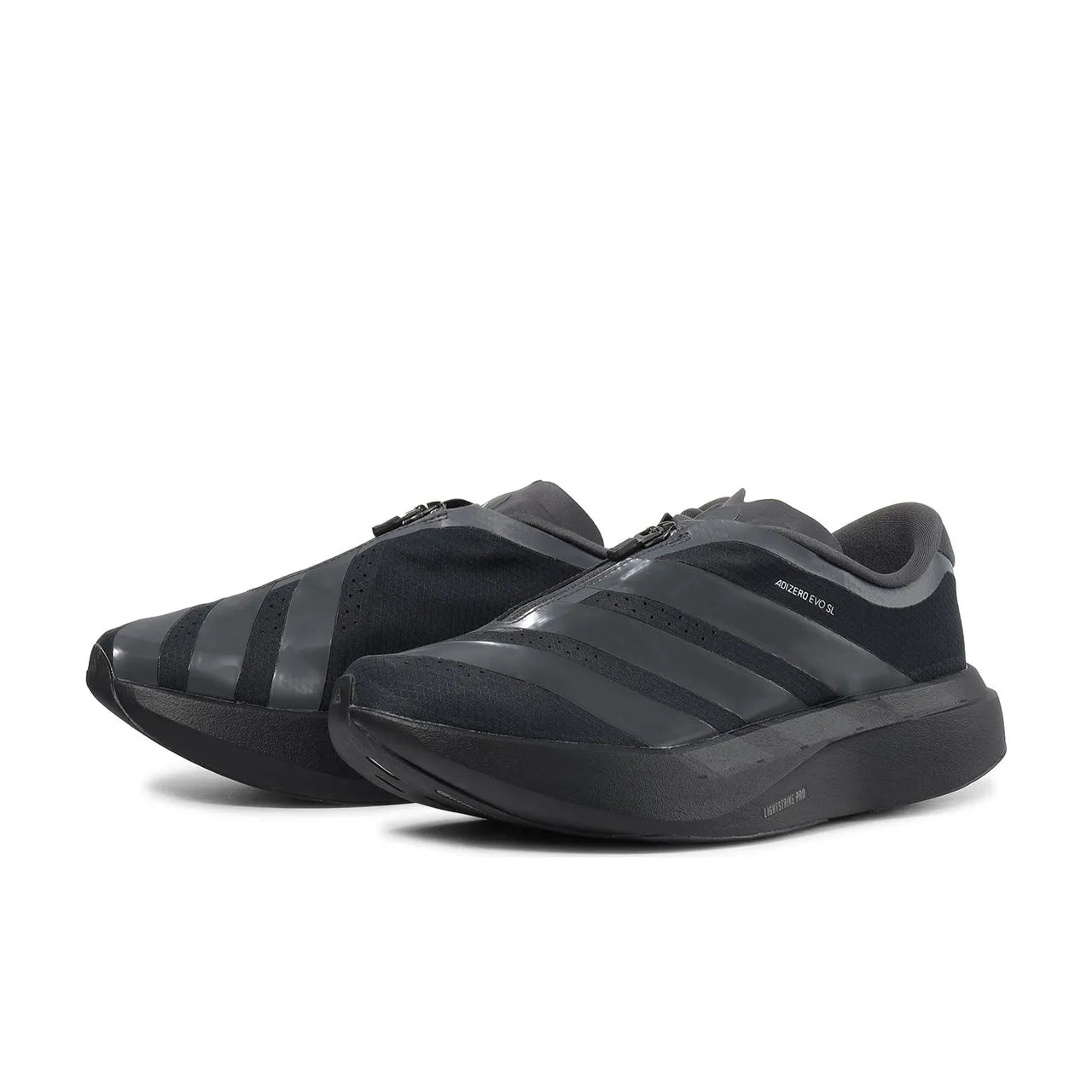 adidas Adizero Evo SL Zip Black Gray Six