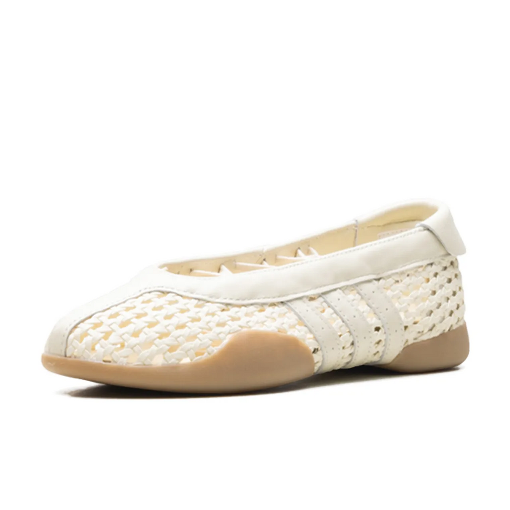 adidas Taekwondo Mei Ballet Basketweave Cream White