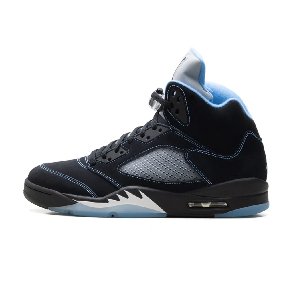 Jordan 5 Retro Black University Blue