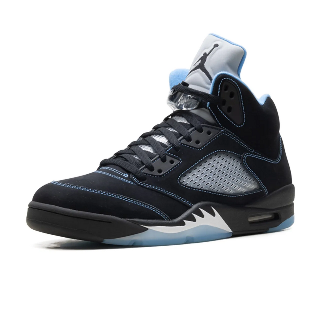 Jordan 5 Retro Black University Blue
