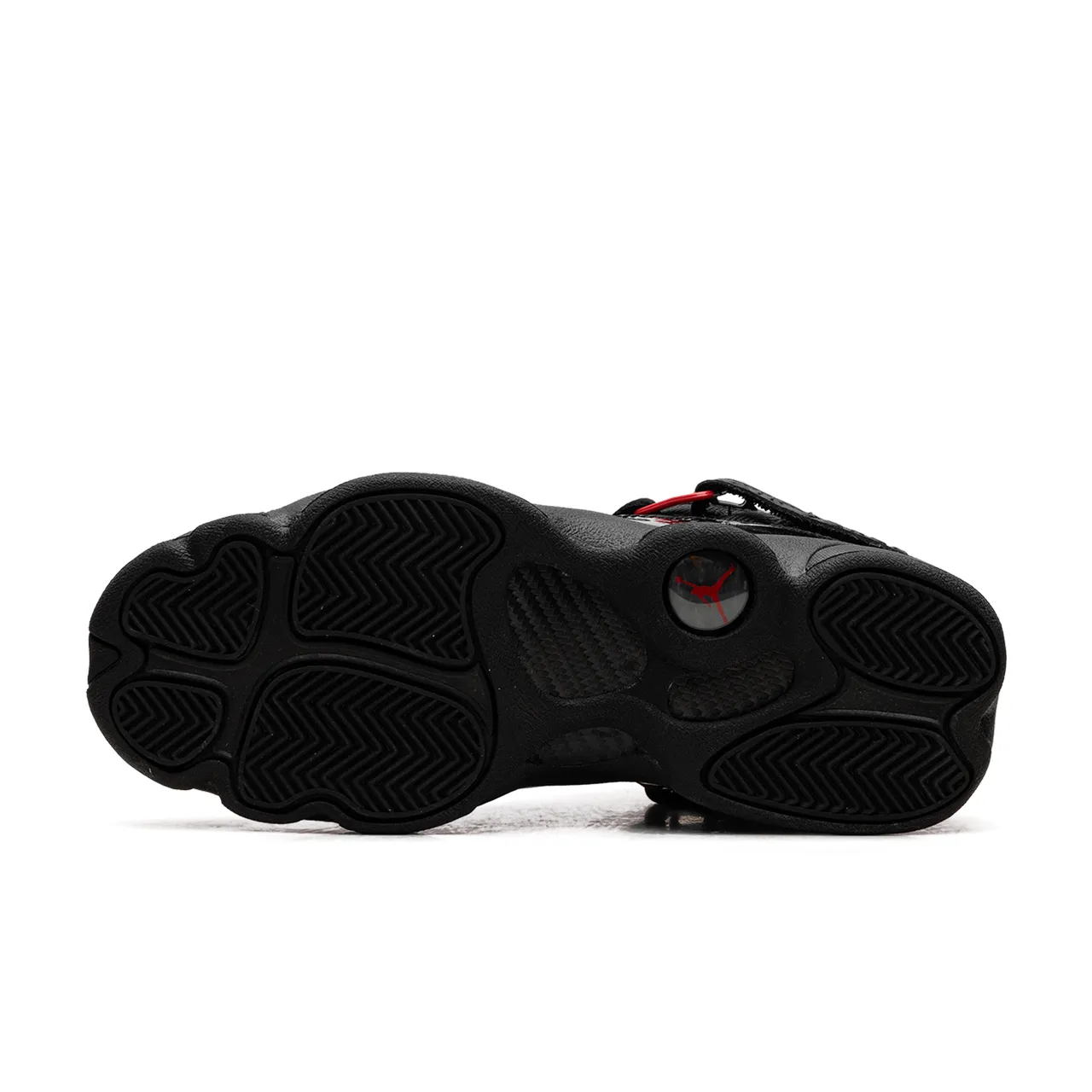 Jordan 6 Rings Black Anthracite Fire Red
