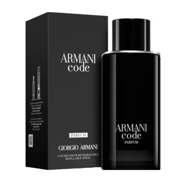 ARMANI CODE UOMO PARFUM 125 ML RICARICABILE