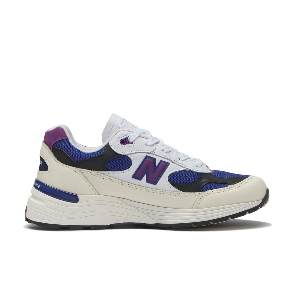 New Balance 992 MiUSA White Royal Purple Fuchsia