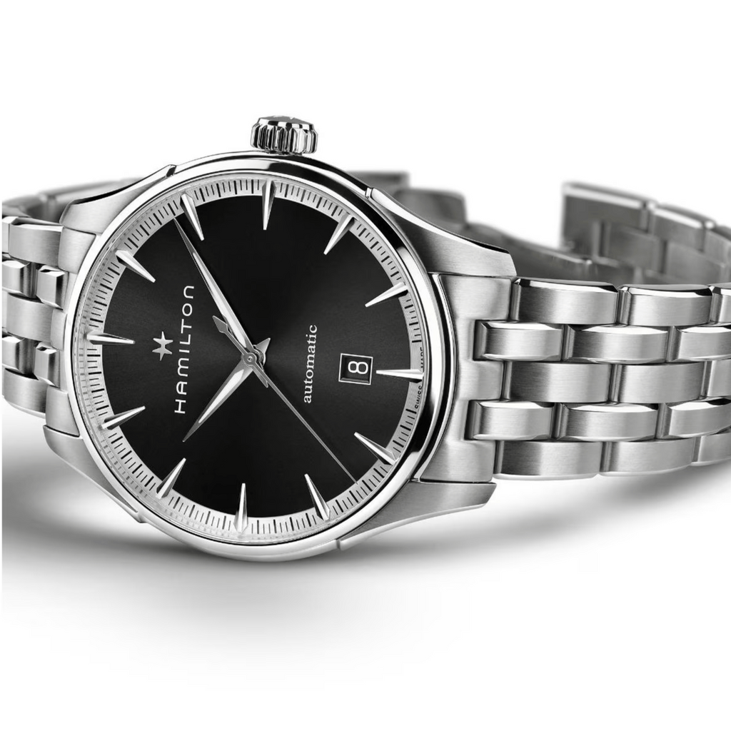 Hamilton Jazzmaster Automatic Nero 40mm – cinturino in acciaio