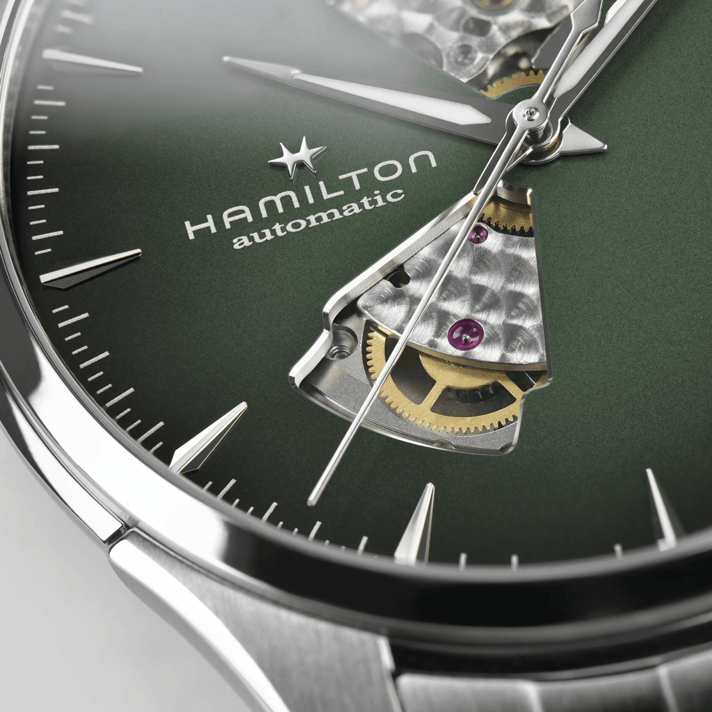 Hamilton Jazzmaster H32675160 – scheletrato automatico verde in acciaio