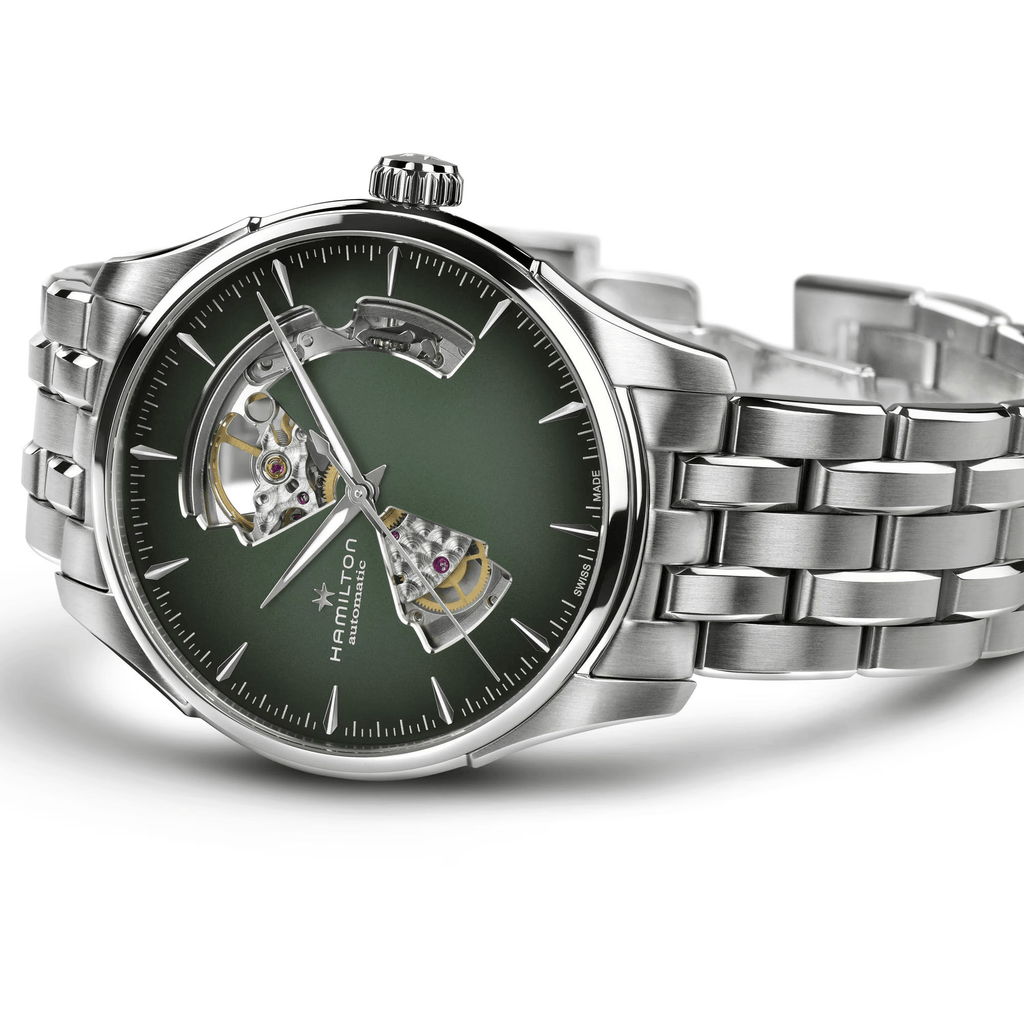 Hamilton Jazzmaster H32675160 – scheletrato automatico verde in acciaio