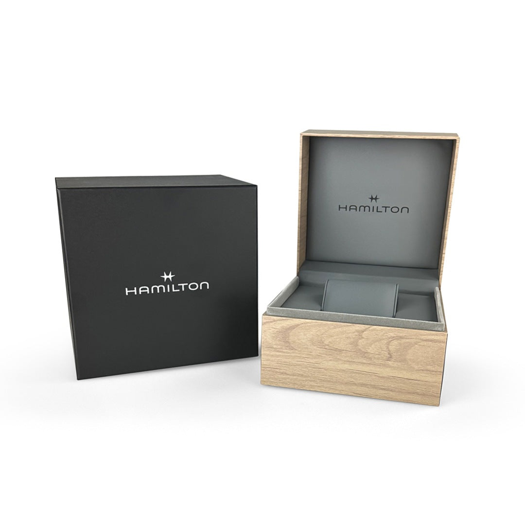 Hamilton Jazzmaster Automatic Argento 44mm – cinturino in pelle