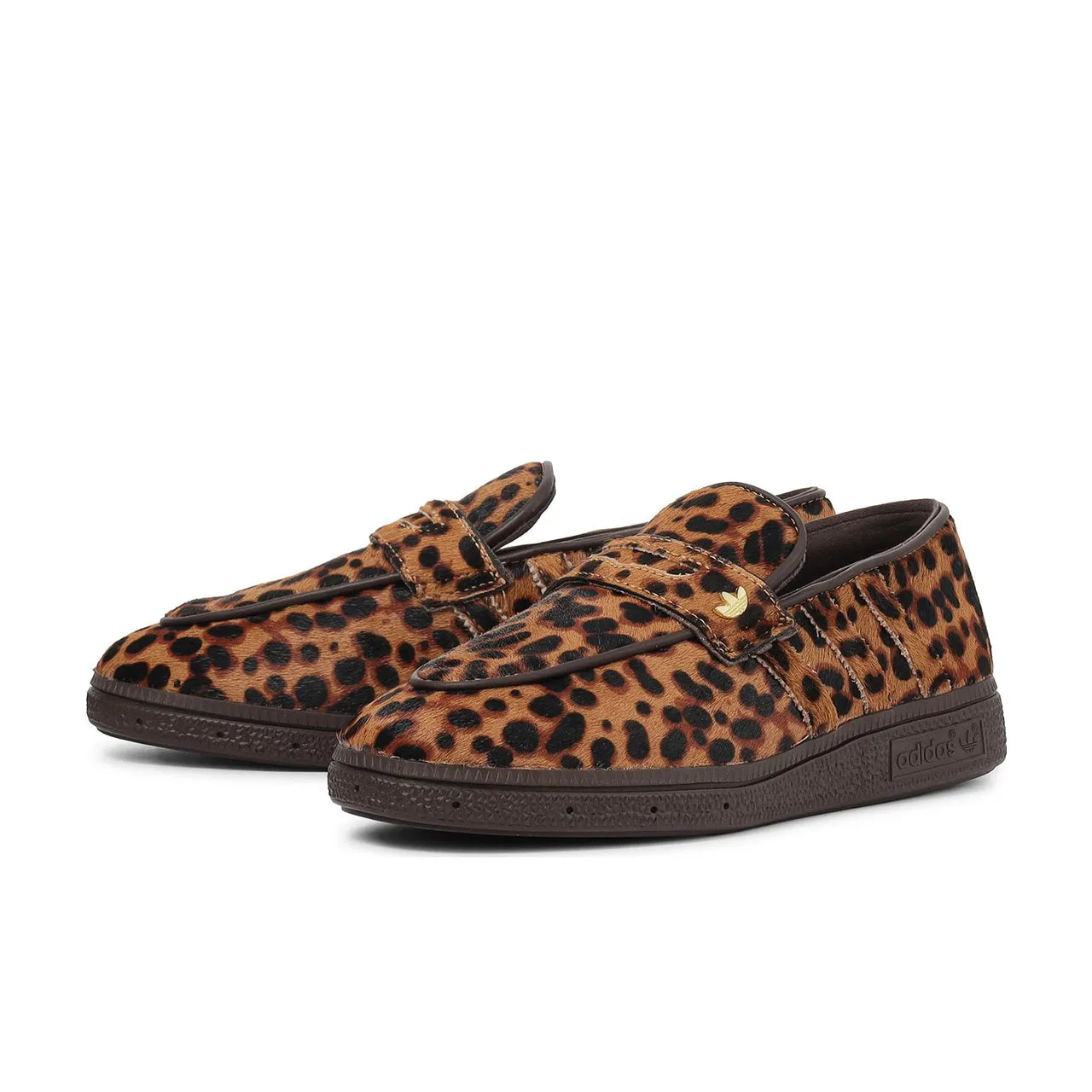 adidas Handball Spezial Loafer Leopard Print Dark Brown