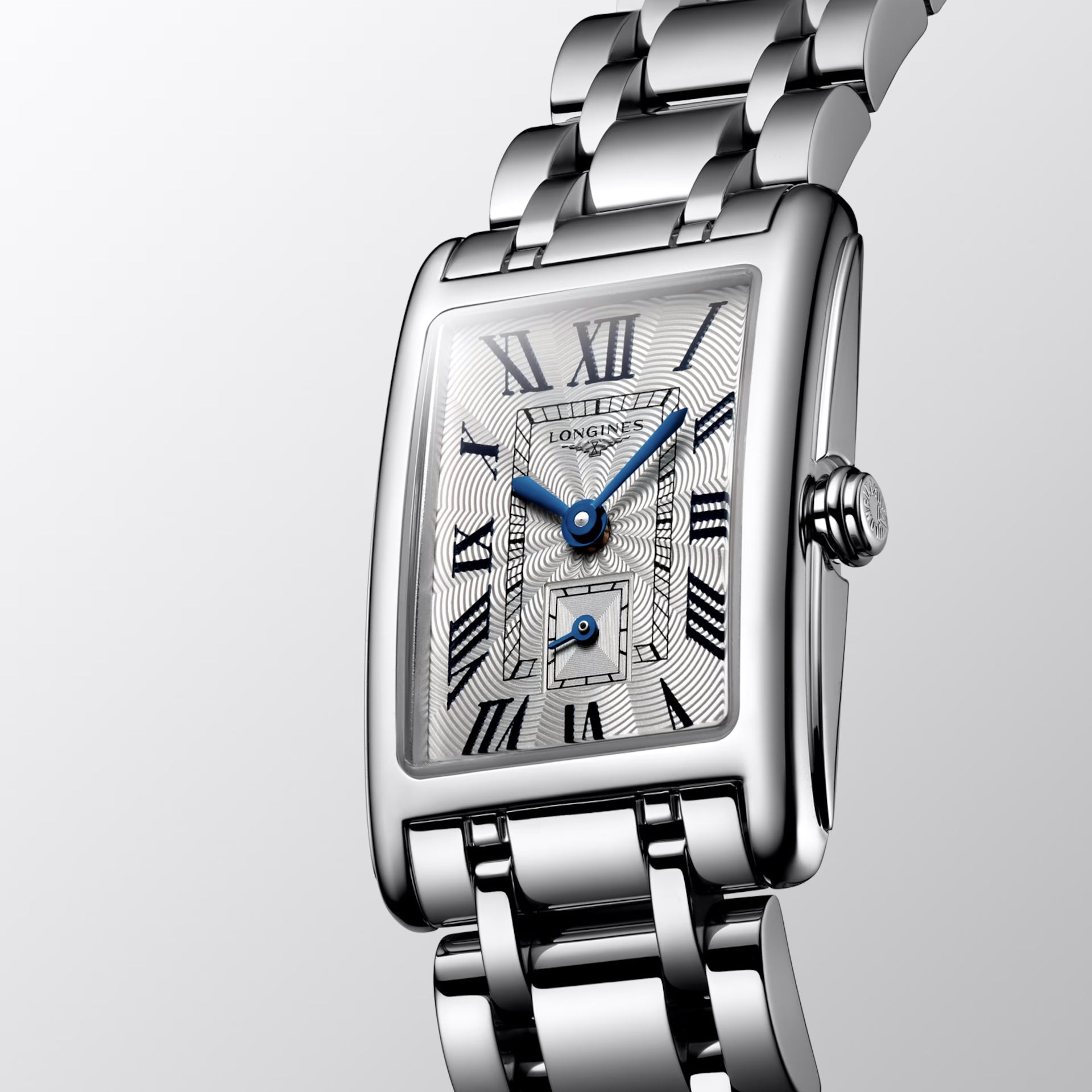 Longines orologio DolceVita 20,80x32mm argento acciaio quarzo L5.255.4.71.6