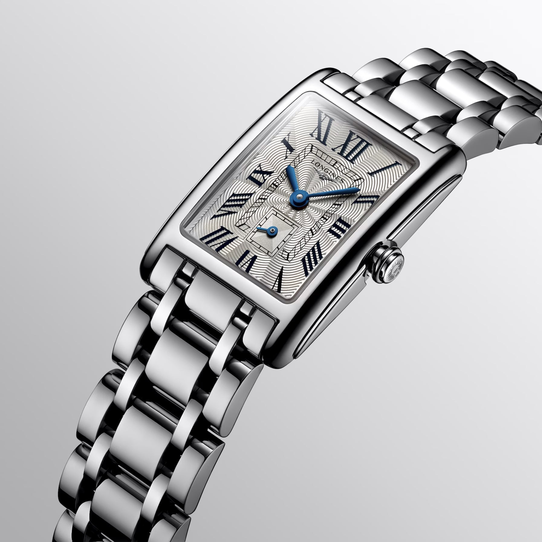 Longines orologio DolceVita 20,80x32mm argento acciaio quarzo L5.255.4.71.6