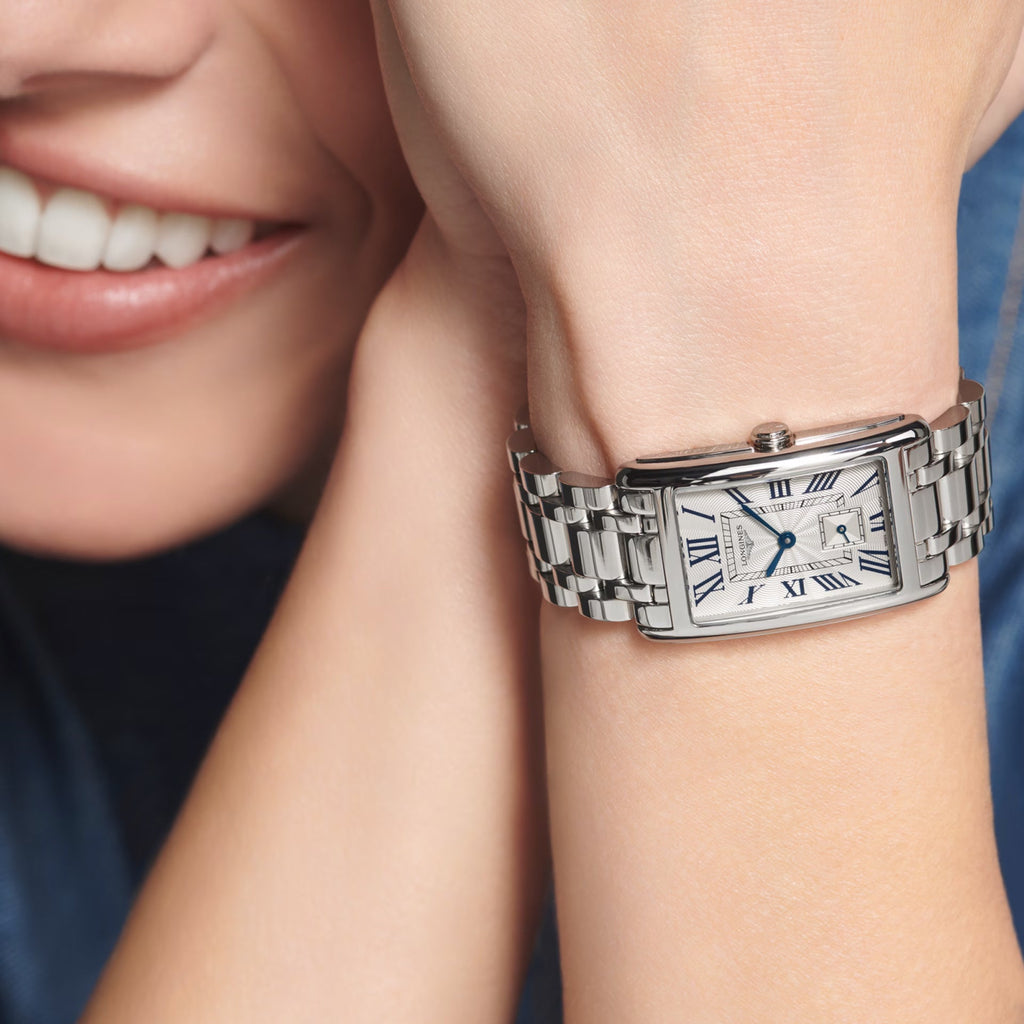 Longines orologio DolceVita 23,30x37mm argento quarzo acciaio L5.512.4.71.6
