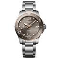Longines orologio HydroConquest 39mm grigio automatico acciaio L3.780.3.78.6