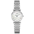 Longines orologio La Grande Classique 24mm madreperla diamanti acciaio quarzo L4.209.4.87.6