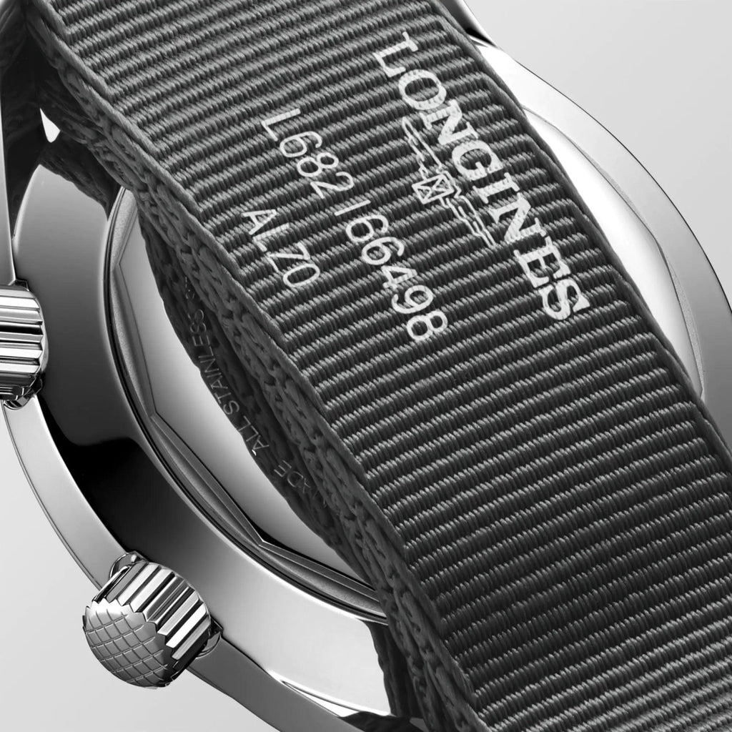 Longines orologio Legend Diver Watch 42mm grigio automatico acciaio L3.774.4.70.2