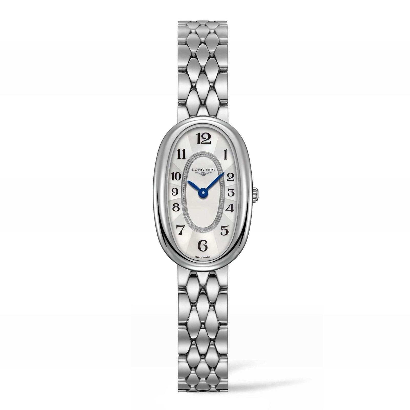 Longines orologio Longines Symphonette 18.90x29.40mm madreperla quarzo acciaio L2.305.4.83.6