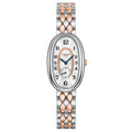 Longines orologio Longines Symphonette 21.90x34.00mm madreperla quarzo acciaio e oro 18kt L2.306.5.83.7