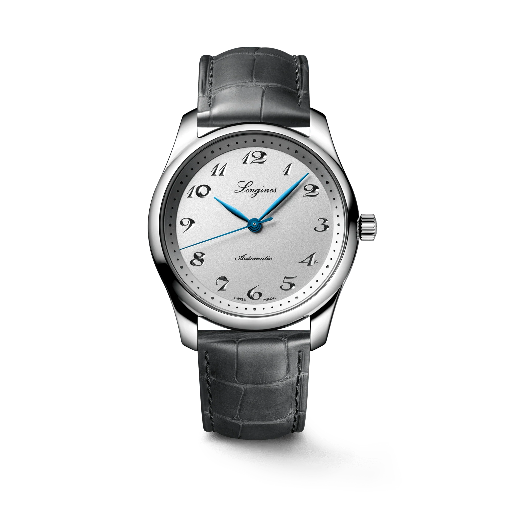 Longines orologio Master Collection 190th Anniversary 40mm argento automatico acciaio L2.793.4.73.2