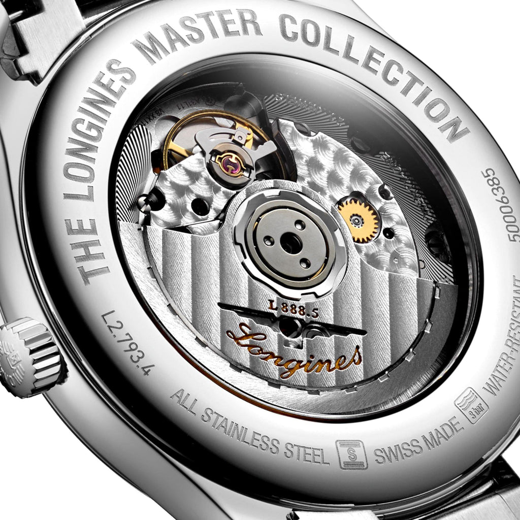 Longines orologio Master Collection 40mm verde automatico acciaio L2.793.4.09.6