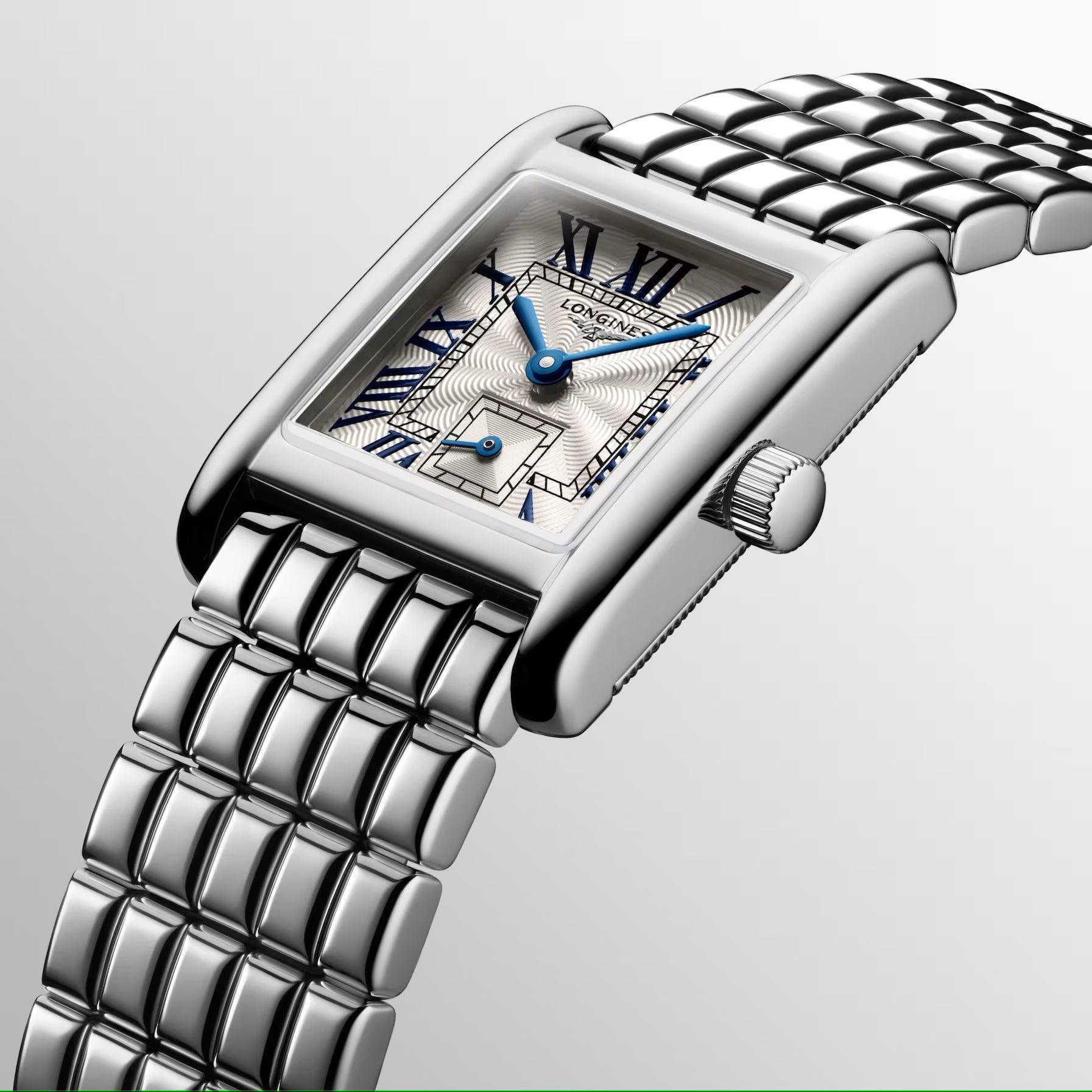 Longines orologio Mini Dolcevita 21.5x29mm argento quarzo acciaio L5.200.4.71.6